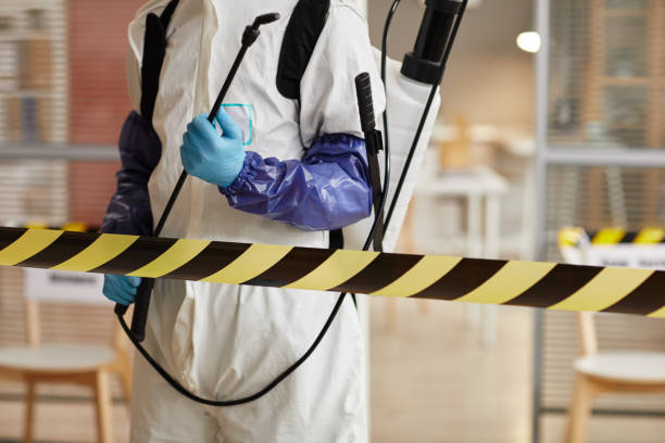 Professional Infectious Disease Decontamination technician working in Dale, IN